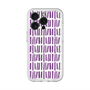 スリムプロテクションプレミアムケース with MagSafe［ Nordic - Purple ］