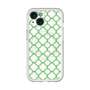 スリムプロテクションプレミアムケース with MagSafe［ Moroccan3 - Green ］