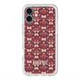 スリムプロテクションプレミアムケース with MagSafe［ ANNA SUI - バタフライハーツ - レッド ］