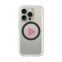 スリムプロテクションプレミアムケース with MagSafe［ オリジナル - caseplayロゴ - ピンク/C ］