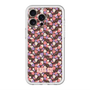 スリムプロテクションプレミアムケース with MagSafe［ ANNA SUI - HEARTS VINE - PINK ］