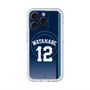 スリムプロテクションプレミアムケース with MagSafe［ 埼玉西武ライオンズ- #12 WATANABE - ビジター ］