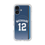 スリムプロテクションプレミアムケース with MagSafe［ 埼玉西武ライオンズ- #12 WATANABE - ビジター ］