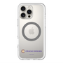 スリムプロテクションプレミアムケース with MagSafe［ クリアソン新宿 - 横組みロゴ1 ］