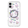 スリムプロテクションプレミアムケース with MagSafe［ クリアソン新宿 - くりあにゃん - 総柄 ］