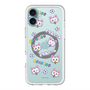 スリムプロテクションプレミアムケース with MagSafe［ クリアソン新宿 - くりあにゃん - 総柄 ］