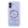 スリムプロテクションプレミアムケース with MagSafe［ クリアソン新宿 - くりあにゃん - 総柄 ］