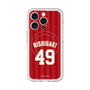 スリムプロテクションプレミアムケース with MagSafe［ 楽天イーグルス - #49 Nishigaki - ビジター ］