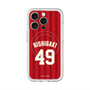 スリムプロテクションプレミアムケース with MagSafe［ 楽天イーグルス - #49 Nishigaki - ビジター ］