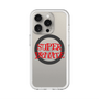 スリムプロテクションプレミアムケース with MagSafe［ SUPER PRIVATE - ロゴ - Metal ］