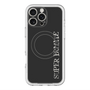 スリムプロテクションプレミアムケース with MagSafe［ SUPER PRIVATE - ロゴ - Black ］