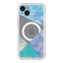 スリムプロテクションプレミアムケース with MagSafe［ 朝焼けパステルパレット - Blue ］