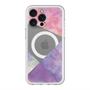 スリムプロテクションプレミアムケース with MagSafe［ 朝焼けパステルパレット - Purple ］