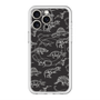スリムプロテクションプレミアムケース with MagSafe［ Dinosaurs No.2 - Black ］