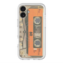 スリムプロテクションプレミアムケース with MagSafe［ RETORO CASSETTE TAPE - Skeleton Orange ］