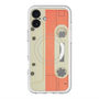 スリムプロテクションプレミアムケース with MagSafe［ RETORO CASSETTE TAPE - Opacity White ］