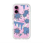 スリムプロテクションプレミアムケース with MagSafe［ PAINTING SMILE Blue ］