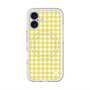 スリムプロテクションプレミアムケース with MagSafe［ Checkered Yellow - ギンガムチェック イエロー ］