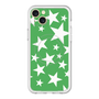 スリムプロテクションプレミアムケース with MagSafe［ Stars - Green ］