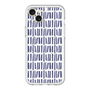 スリムプロテクションプレミアムケース with MagSafe［ Nordic - Blue ］