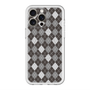 スリムプロテクションプレミアムケース with MagSafe［ Argyle - Black ］