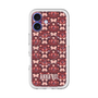 スリムプロテクションプレミアムケース with MagSafe［ ANNA SUI - バタフライハーツ - レッド ］