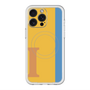 スリムプロテクションプレミアムケース with MagSafe［ オリジナル - initial color line - I orange ］