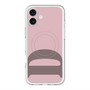 スリムプロテクションプレミアムケース with MagSafe［ オリジナル - initial color - D dusty pink ］