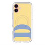 スリムプロテクションプレミアムケース with MagSafe［ オリジナル - initial color - D yellow ］