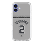 スリムプロテクションプレミアムケース with MagSafe［ 読売ジャイアンツ - #2 YOSHIKAWA - ビジター ］