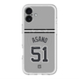 スリムプロテクションプレミアムケース with MagSafe［ 読売ジャイアンツ - #51 ASANO - ビジター ］