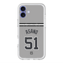 スリムプロテクションプレミアムケース with MagSafe［ 読売ジャイアンツ - #51 ASANO - ビジター ］