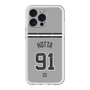 スリムプロテクションプレミアムケース with MagSafe［ 読売ジャイアンツ - #91 HOTTA - ビジター ］