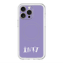スリムプロテクションプレミアムケース with MagSafe［ オリジナル - INTJ 建築家 - アルファベット - パープル ］