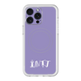 スリムプロテクションプレミアムケース with MagSafe［ オリジナル - INTJ 建築家 - アルファベット - パープル ］