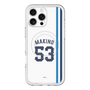 スリムプロテクションプレミアムケース with MagSafe［ 埼玉西武ライオンズ- #53 MAKINO - ホーム ］