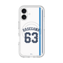 スリムプロテクションプレミアムケース with MagSafe［ 埼玉西武ライオンズ- #63 HASEGAWA - ホーム ］