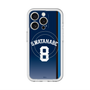 スリムプロテクションプレミアムケース with MagSafe［ 埼玉西武ライオンズ- #8 WATANABE - ビジター ］