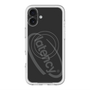 スリムプロテクションプレミアムケース with MagSafe［ LATENCY - Circle logo - Black ］