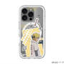 スリムプロテクションプレミアムケース with MagSafe［ NARUTO -ナルト- 疾風伝 - ステッカー - 波風ミナト ］