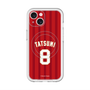 スリムプロテクションプレミアムケース with MagSafe［ 楽天イーグルス - #8 Tatsumi - ビジター ］