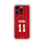 スリムプロテクションプレミアムケース with MagSafe［ 楽天イーグルス - #11 Kishi - ビジター ］