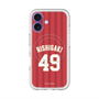 スリムプロテクションプレミアムケース with MagSafe［ 楽天イーグルス - #49 Nishigaki - ビジター ］