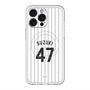 スリムプロテクションプレミアムケース with MagSafe［ 千葉ロッテマリーンズ - #47 SUZUKI ］