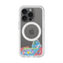 スリムプロテクションプレミアムケース with MagSafe［ 広島東洋カープ - のんびりスラィリー - パッチワーク ］
