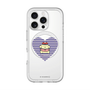 スリムプロテクションプレミアムケース with MagSafe［ ELLE×ポムポムプリン - ハート - ブルー ］