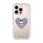 スリムプロテクションプレミアムケース with MagSafe［ ELLE×ポムポムプリン - ハート - ブルー ］