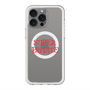 スリムプロテクションプレミアムケース with MagSafe［ SUPER PRIVATE - ロゴ - Metal ］