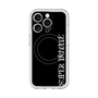 スリムプロテクションプレミアムケース with MagSafe［ SUPER PRIVATE - ロゴ - Black ］