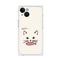 プレミアムスクエアケース［ 食いしん坊なねこ - White ］